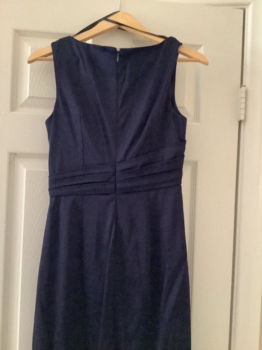 Calvin Klein deep purple cocktail dress